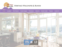 Tablet Screenshot of heritagewb.com
